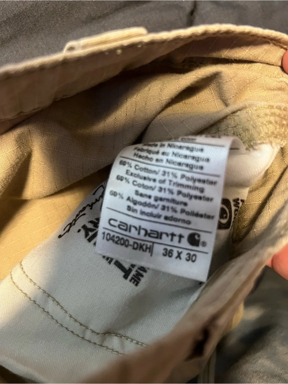 Carhartt WIP Men's Cargo Pants in Brown Tan